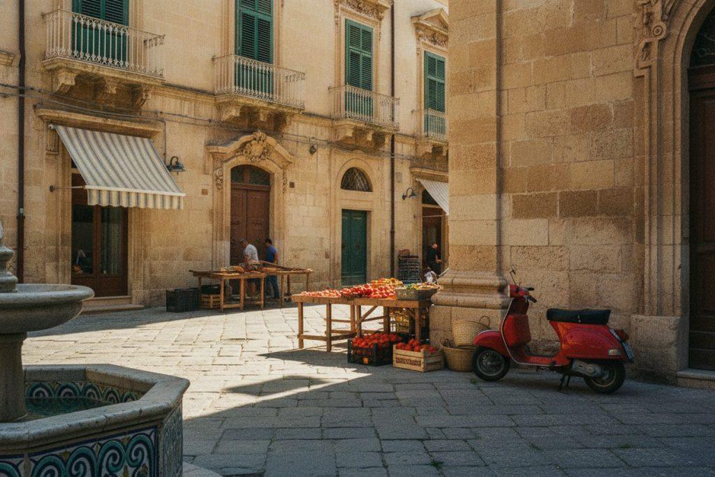 Noto, after the tour buses leave